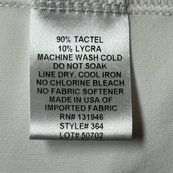 Women's Jude Connally White Button Down Shirt with Gold Buttons XS - Picture 9 of 9